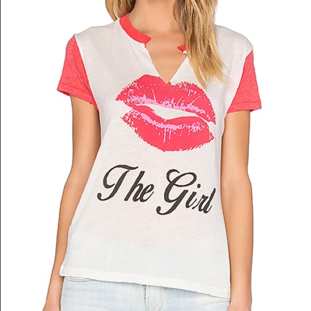 Wildfox 💋 Lips Graphic Tee